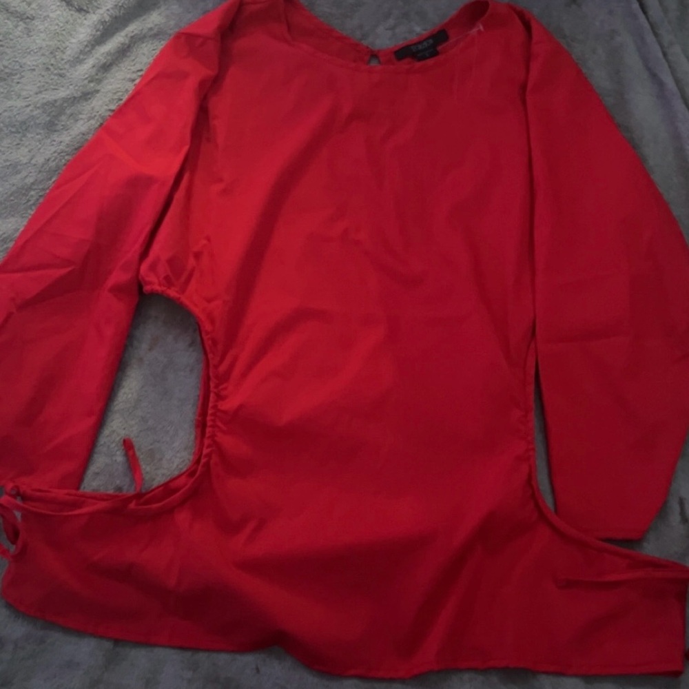 Elegant Red Women's Top